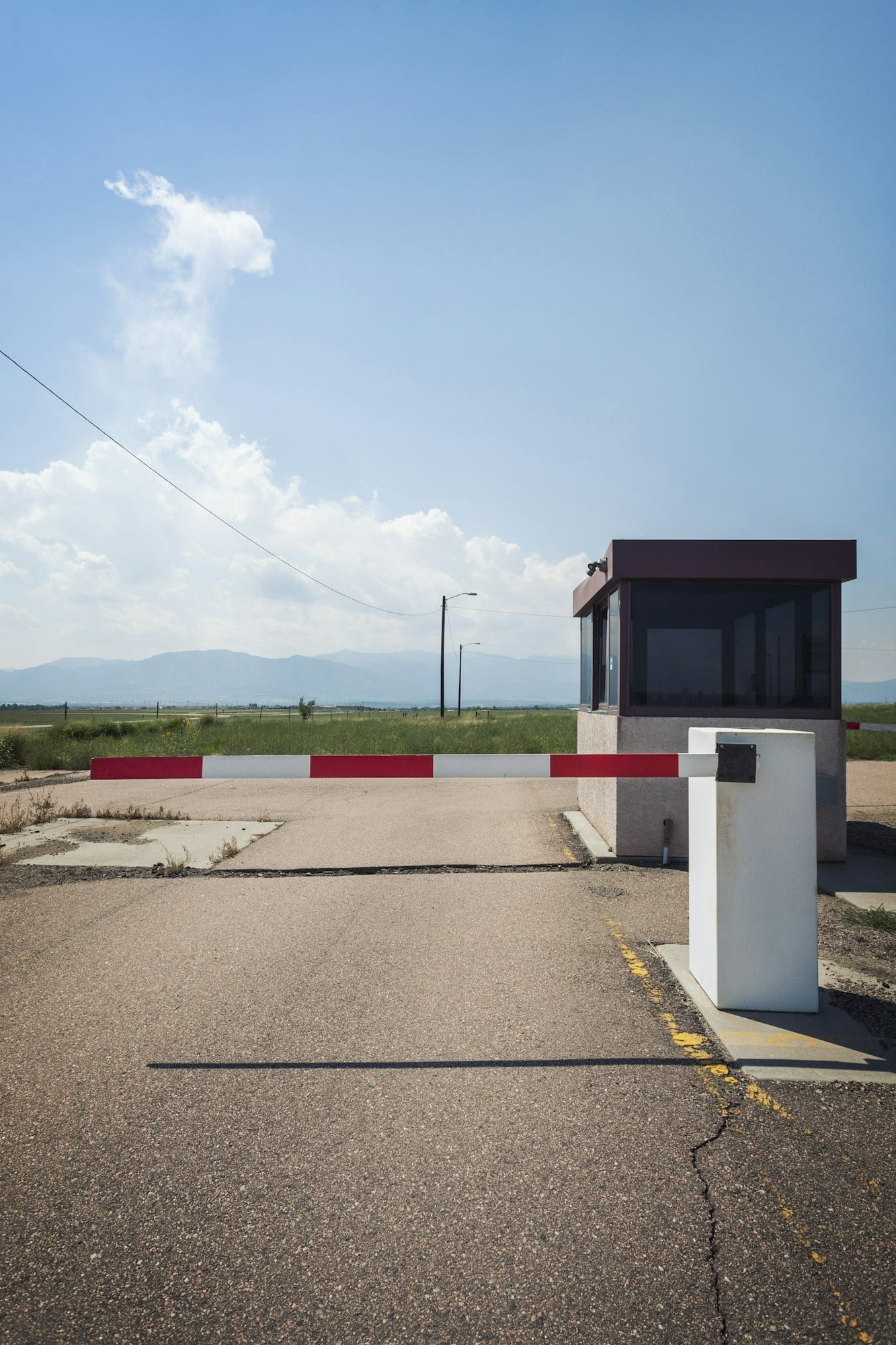 53946,Toll booth on road