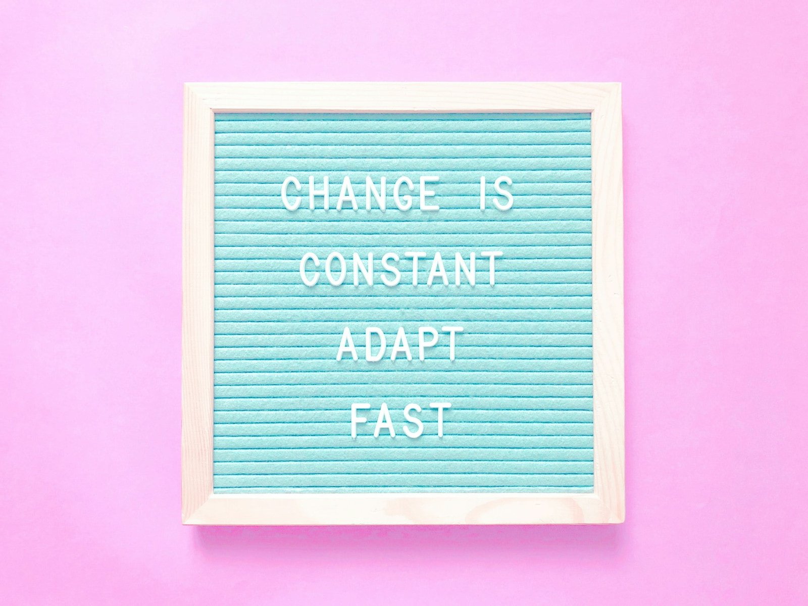 Change is constant. Adapt fast. Quote. Quotes.