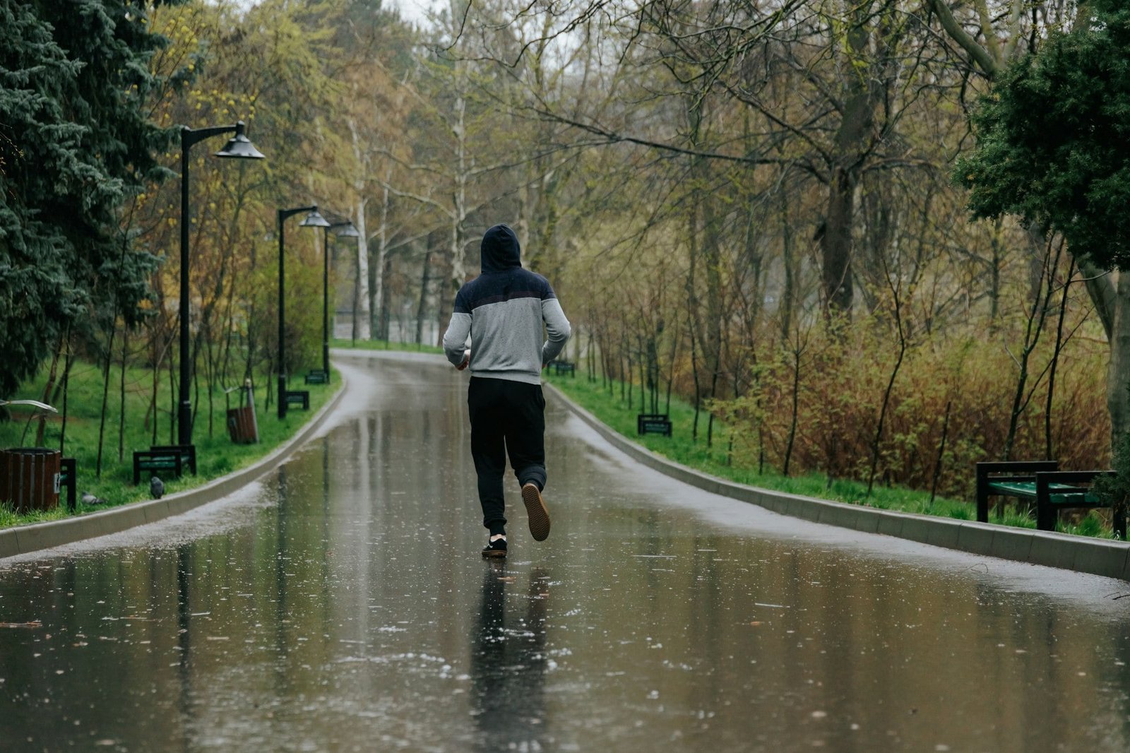 Man vs Rain An Outdoor Exercise Battle